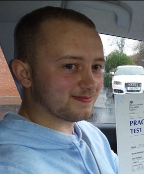 Joshua Aspinall passed on 29/2/19 with Garry Arrowsmith! Well done!