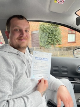 Chris passed on 31/3/23 with Peter Cartwright! Well done!
