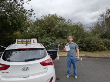 Robert passed 27/8/25! Well done!