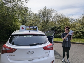 Kayleigh passed on 22/4/25! Well done!