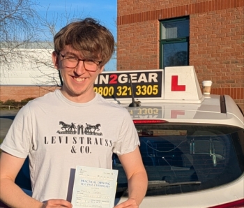 Patrick passed on 5/3/2025! Well done!