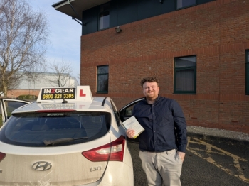 Simon passed on 18/3/2025. Well done!